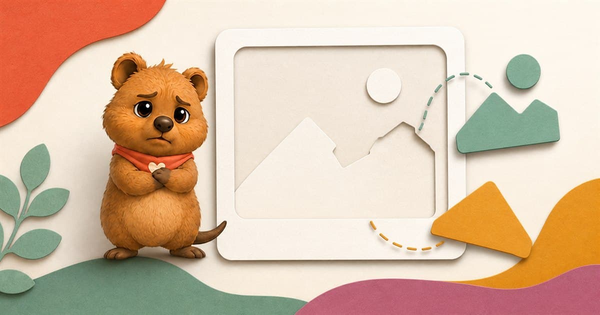 A missing product picture being repaired inside a wishlist card